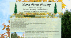 Desktop Screenshot of numafarmsnursery.com